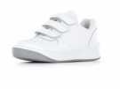 Sportovní obuv PRESTIGE v novém designu na suchý zip, bílá M40020 JEN VEL.42 a VEL.41- NOVÉ ZBOŽÍ, jen bylo vráceno