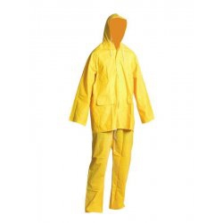 Nepromokavý oblek HYDRA žlutý - PVC