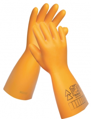 TATTLER dielektrické rukavice 7500 V, přírodní latex