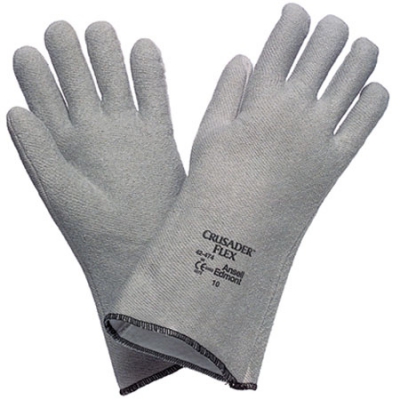 Teploodolné rukavice CRUSADER FLEX, do 200°C kontaktní teplo, délka 33 cm