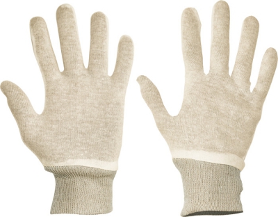 Pracovní rukavice Tit, šitý úplet