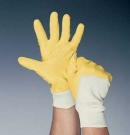 Povrstvené rukavice GOBI OPTIMAL 1605 žluté