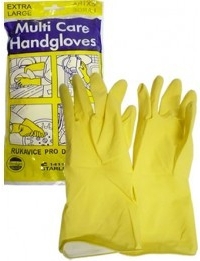 Pracovní rukavice úklidové PD - Minimální odběr 144 p.