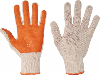 Pracovní rukavice Scoter, PVC na dlani a prstech