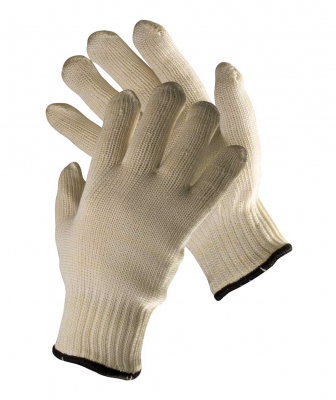 Teploodolné rukavice OVENBIRD, do 350 °C kontaktní teplo, délka 27 cm