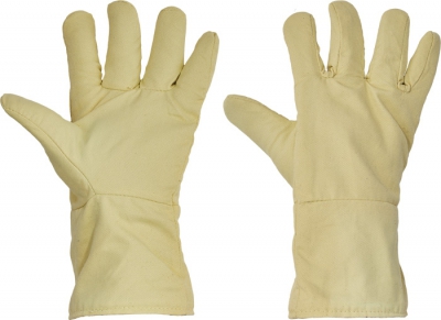 Teploodolné rukavice SCAUP, 250 °C kontaktní teplo