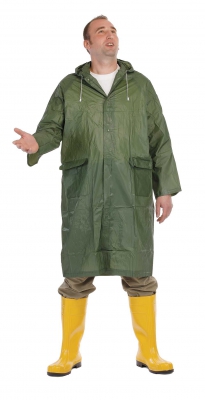 Voděodolný ochranný plášť IRWELL s kapucí, zelený