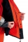 Zimní nepromokavá bunda MALABAR oranžová reflexní, odepínací zimní vložka